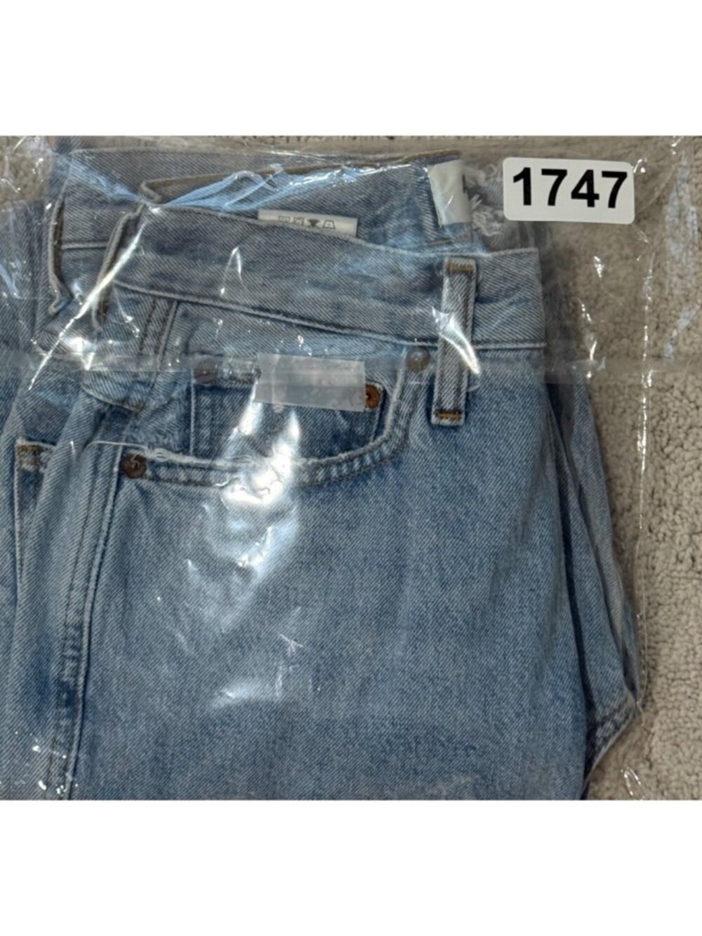 Agolde Jeans Womens Size 26 Pinch Waist High Rise Kick Jeans A095-1141 Crop - Picture 14 of 14